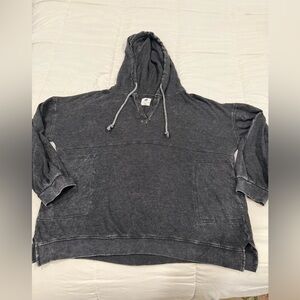 Like Love hoodie gives beach vacation vibes! Unstructured seams & “washed” look.